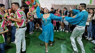 Apresentação Porta Bandeira e Mestre Sala Juventude Vareira Festa De Eleição Carnaval 2025 [upl. by Ennaihs670]