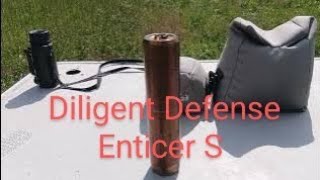 Diligent Defense Enticer S range testing [upl. by Dnomaj]