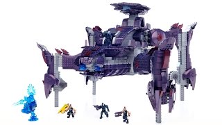 Halo Mega Bloks  Covenant Scarab [upl. by Earla]