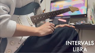 INTERVALS  libra Guitar Cover  Plinis solo【弾いてみた】 [upl. by Llertnad]