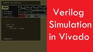 Verilog simulation using Xilinx Vivado Digital System Design 2018 Lec 330 UrduHindi [upl. by Brenza]