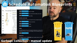 Garbage Collection Schedule Automation Blueprints [upl. by Yboc309]