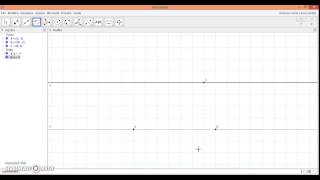 come costruire un trapezio scaleno con GeoGebra [upl. by Netsyrk]