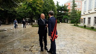 Ceremonia e binjakëzimit ShkodërGjakovë [upl. by Griff]