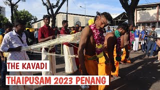 The Kavadi  Thaipusam 2023 Penang Malaysia [upl. by Laetitia]