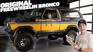 Restoring an ORIGINAL Ford Bronco Freewheeling Edition [upl. by Assitruc861]