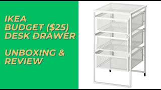 IKEA 25 budget drawer UNBOXING [upl. by Ydissahc]