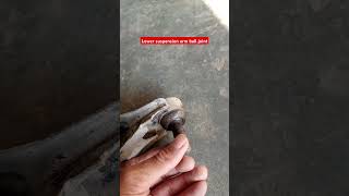 Lower suspension arm ball joint automobile carhacks mecanic shortvideo youtubeshorts tools [upl. by Messing824]