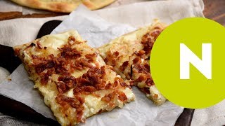 Flammkuchen Elzászból  Nosalty [upl. by Dnivra]