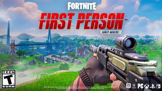 Fortnite FIRST PERSON Is Here [upl. by Norrek]