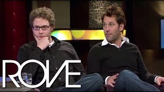 Seth Rogan amp Paul Rudd Talk About Knocked Up  Interview 2007  ROVE [upl. by Yarg]