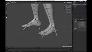 Blender Tutorial 34  Rigging a foot [upl. by Marpet442]