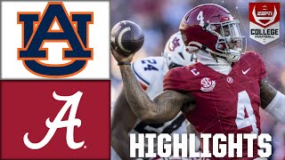 Iron Bowl 🏈 Auburn Tigers vs Alabama Crimson Tide  Full Game Highlights  ESPN College Football [upl. by Benedetta]