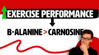 Why supplement with BetaAlanine over Carnosine for Exercise Benefit [upl. by Ellehcir]