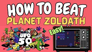 How To Beat Planet Zoldath UFO 50 [upl. by Vic]