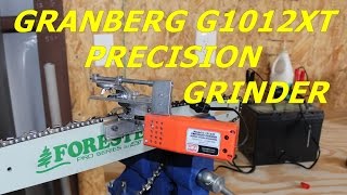 Granberg G1012XT 12 Volt Chainsaw Chain SharpenerGrinder [upl. by Eelrihs]