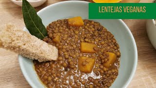 Lentejas con verduras Receta con hierbas aromáticas COCINANDO CON mi perro [upl. by Diamond]