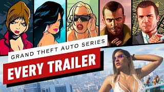 Every Grand Theft Auto Trailer From GTA to GTA 6 [upl. by Anoli]