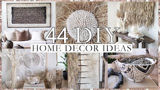 44 DIY HOME DECOR IDEAS [upl. by Assisi]