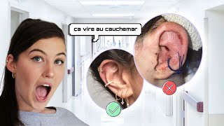 MON PIERCING VIRE AU CAUCHEMAR [upl. by Aneelad]