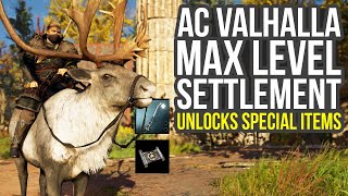 Assassins Creed Valhalla Settlement Level 6  Rewards amp How To Unlock It AC Valhalla Settlement [upl. by Ganley]