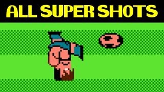 Nintendo World Cup  ALL SUPER SHOTS including two secret super shots of USA [upl. by Avelin730]