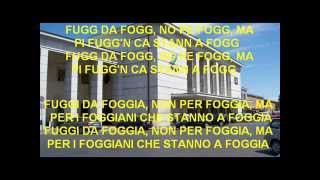 Pio e Amedeo  Fuggi Da Foggia testo e traduzione [upl. by Eustacia779]