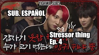 Sub Español ATEEZ에이티즈 STRESSOR THING EP4 [upl. by Drawets]