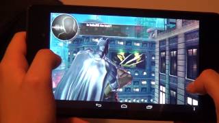 The Dark Knight Rises gameplay on Google Nexus 7 wwwbuhniciro [upl. by Alodie]