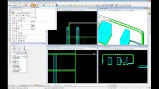 Microstation 3d Modeling Tutorials  11 Cable Tray Using AECOsim [upl. by Eillah]