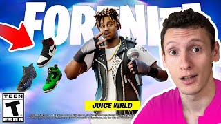 FORTNITE UPDATE ACUM JUICE WRLD SKINS GRATIS LIVE EVENT COUNTDOWN shorts foryou fortnite [upl. by Adnirual]