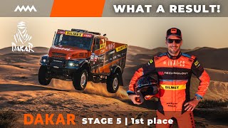 Dakar Rally 2024  Stage 5  1st Place  Our first triumph [upl. by Jolee]