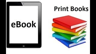 What is the difference between an ebook and printed book [upl. by Tra]