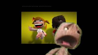 Sackboy turning around but with scared confusion [upl. by Allemaj]