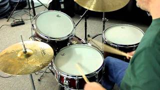 Jerome Deupree Plays a Gretsch USA Custom Bop Kit [upl. by Annovy169]