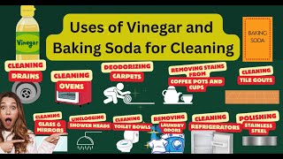 11 Amazing Uses of Vinegar and Baking Soda for Natural Cleaning [upl. by Nero]