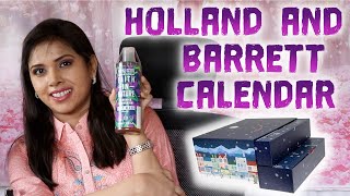 HOLLAND amp BARRETT BEAUTY ADVENT CALENDAR 2024 CONTENTS PRICE BREAKDOWN [upl. by Ulla]