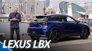 2024 Lexus LBX Review  Small SUV is cheapest way into a Lexus but worth it [upl. by Siravart]