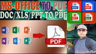 Ms Office to PDF microsoftoffice [upl. by Ameluz]