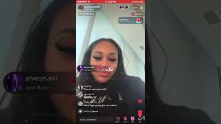 Jania Meshell tiktok live 11923 [upl. by Nylyrehc]