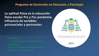 DEFENSA DE TESIS DOCTORAL [upl. by Llerryt]