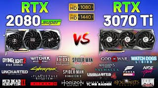 RTX 2080 SUPER vs RTX 3070 Ti in 2023 Test in 20 Games 1080p amp 1440p [upl. by Aisyla]