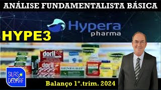 HYPE3  HYPERA SA ANÁLISE FUNDAMENTALISTA BÁSICA PROF SILAS DEGRAF [upl. by Kedezihclem]