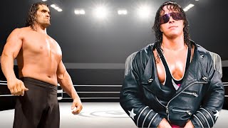 WWE 2K23  The Great Khali vs Bret Hart  FULL MATCH  WWE April 22 2024 [upl. by Uphemia]