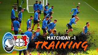 Finale Europa League  AtalantaBayer Leverkusen  Lallenamento della vigilia [upl. by Aleehs]