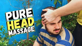 Aggressive Oily Head Massage amp Forehead Massage ASMR For Instant Sleep [upl. by Naelopan871]