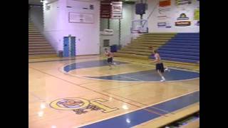 Basketball Passing Drill  3 Lane Rush [upl. by Ehman]