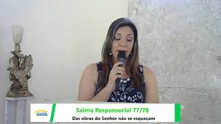 Projeto Cantando os salmos com Viviane Arruda Salmo 77 78 [upl. by Shotton]