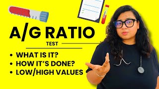 AG Ratio Blood Test  What is Albumin Globulin Normal Range LowHigh Levels in Report [upl. by Rasmussen384]