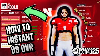 RTG SKILL POINT GLITCH full walkthrough CFB25 ROAD TO GLORY After Patch [upl. by Wanids909]